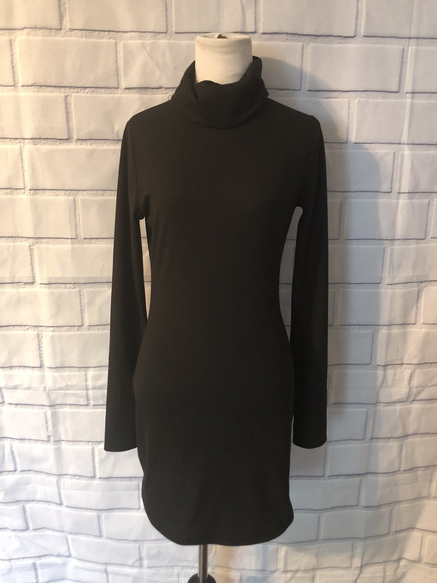 black turtleneck dress long sleeve Memoriesea Women's Fall Ribbed Slim Bodycon Maxi : Clothing, Shoes & Jewelry ultra flattering and lightweight ASOS DESIGN grown on neck