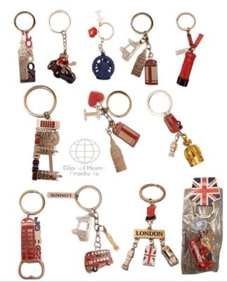 I LOVE LONDON UNION JACK 12 SCHLÜSSELRINGE ENGLAND SOUVENIRS SCHLÜSSELANHÄNGER SCHLÜSSELRINGE GESCHENK
