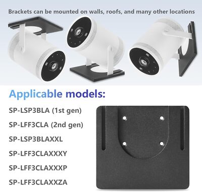 for SAMSUNG The Freestyle FHD HDR Smart Projector Ceiling New Wall Mount Bracket