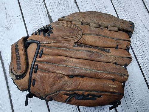 Wilson Demarini Ultimate Softball LHT Leather Glove 12 3/4" A2602 Monsta Web - Picture 2 of 5
