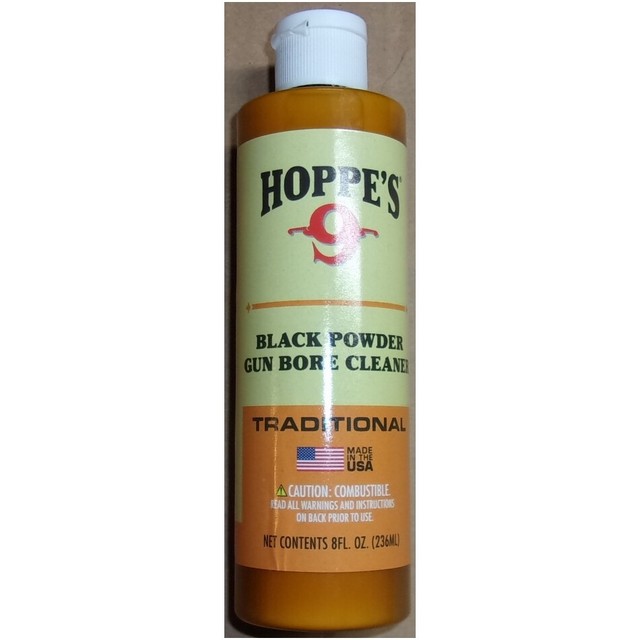 Hoppes No 9 Plus Black Powder Solvent and Patch Lubricant 8oz Squeeze