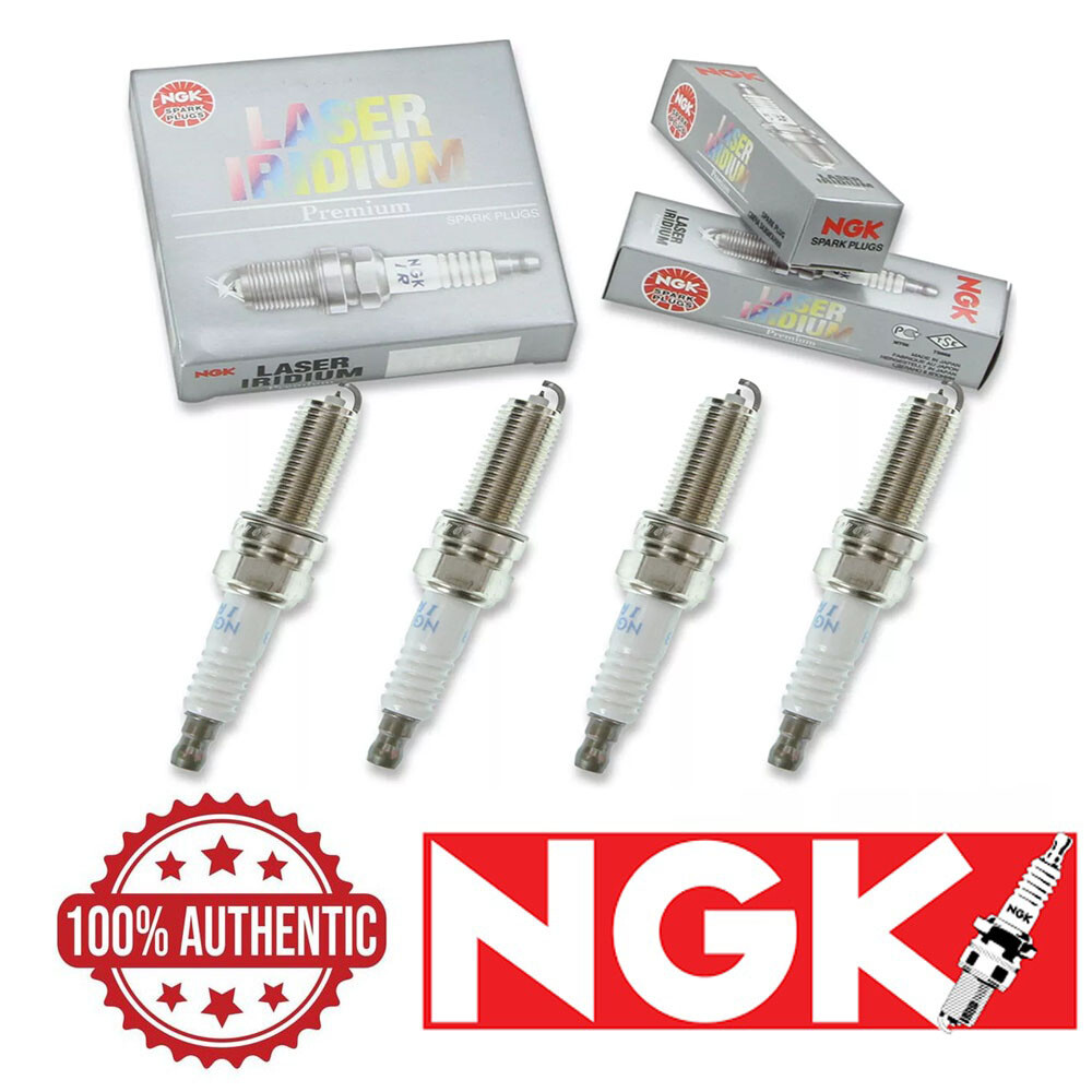 NGK 95705 SILKR8B8DS Laser Iridium Spark Plug Set of 4