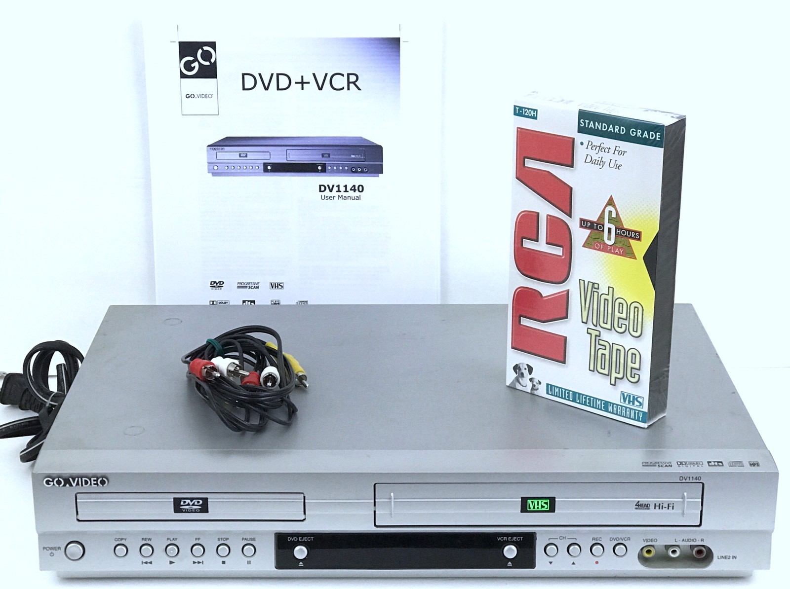 Go Video 4 Head Stereo DVD Player/vcr Combo DV1140 | eBay Stock photo