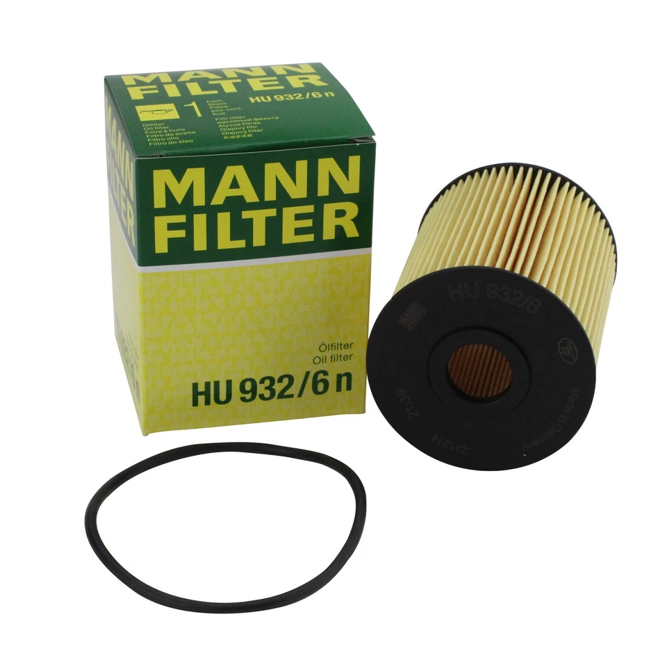 Filtro de óleo do motor Mann HU 932/6 N para VW Corrado Jetta Audi Q7 Porsche Cayenne - Imagem 3 de 4