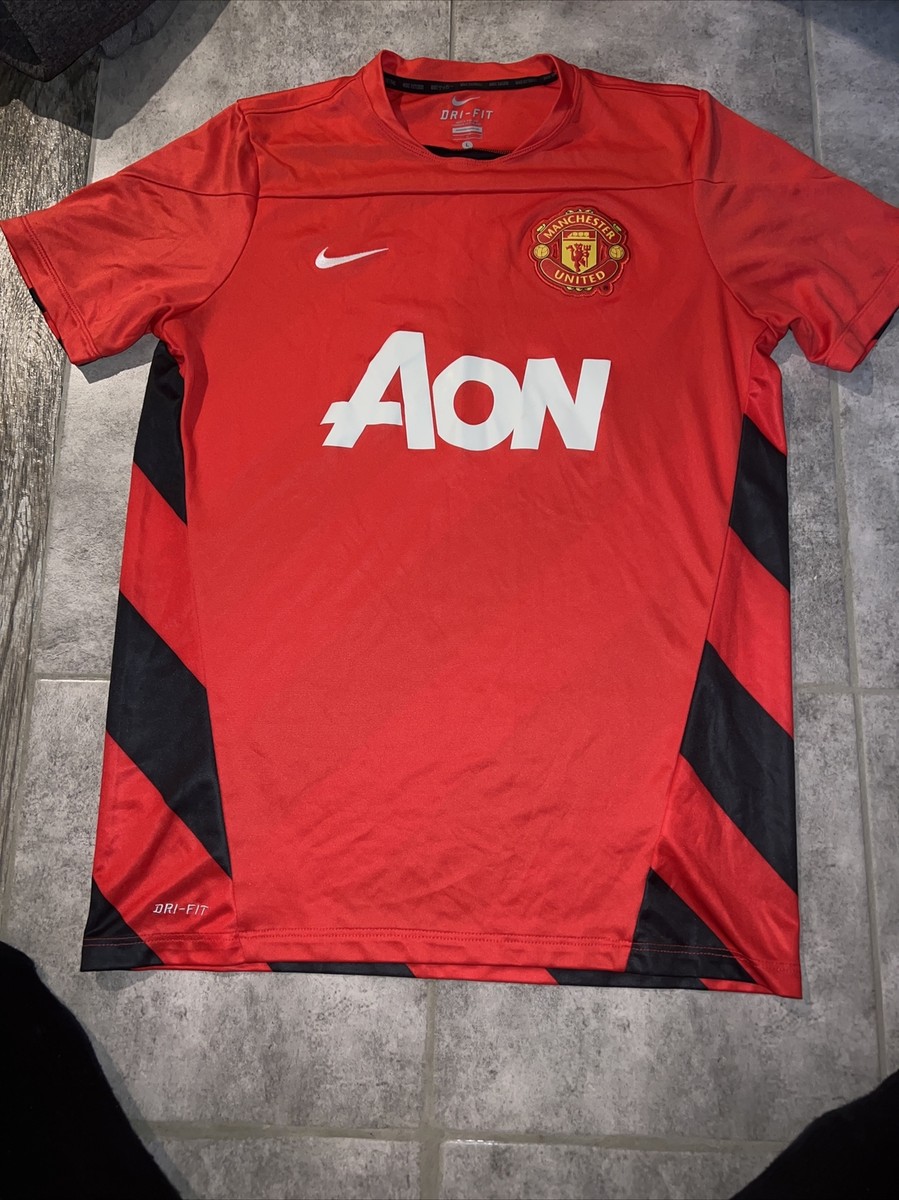 Nike Manchester United Long Sleeve Classic Retro Home Size 2xl for