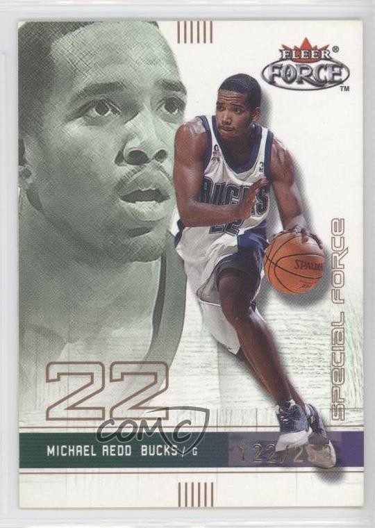 2001-02 Fleer Force Special Force 122/250 Michael Redd #175 2c9