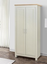Cream,Oak Finish Wood Bedroom Cabinet,Wardrobe,Chest Drawers,Bedside,Furniture