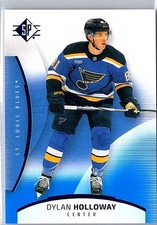 2025-26 SP #91 Dylan Holloway Blue