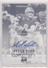2018 Panini Luminance Rookie Ink Blue 74/75 Austin Allen #RI-AUA Auto 0r2f