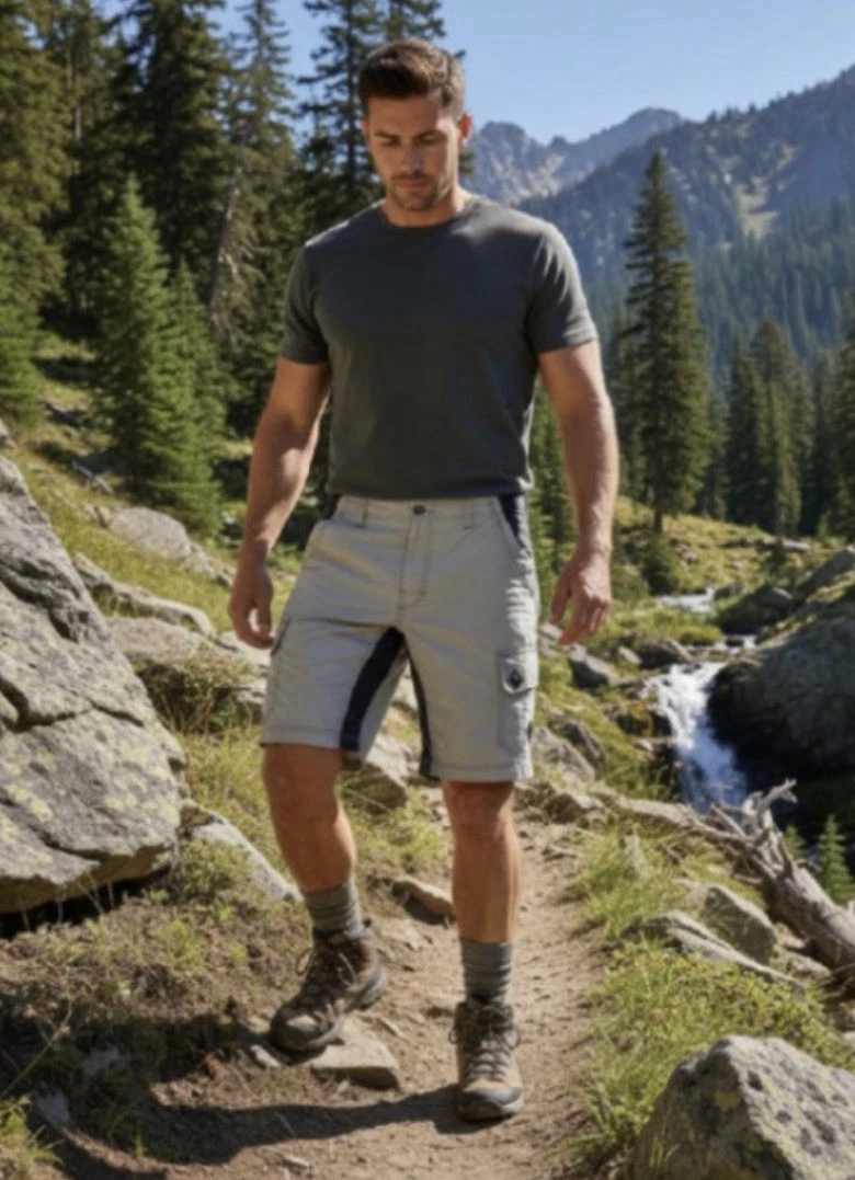 prAna Cargo Shorts Mens 32 Outdoor Hiking Utility Drawstring Beige
Opens in a new window or tab