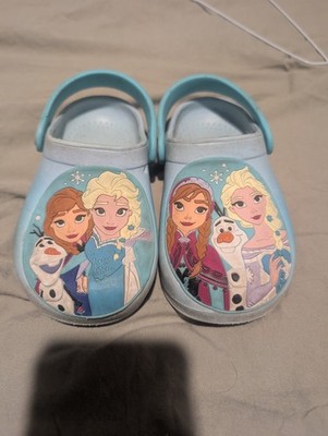 Disney Frozen Slip Ons Size 7-8