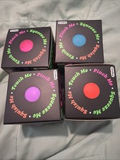 4 Needoh The Groovy Glob 4 Colors SEALED Purple Pink Blue Red