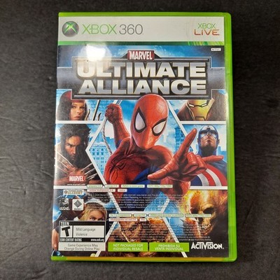 Marvel Ultimate Alliance Xbox 360 CIB & Forza Motorsport 2 Complete w/ Manual