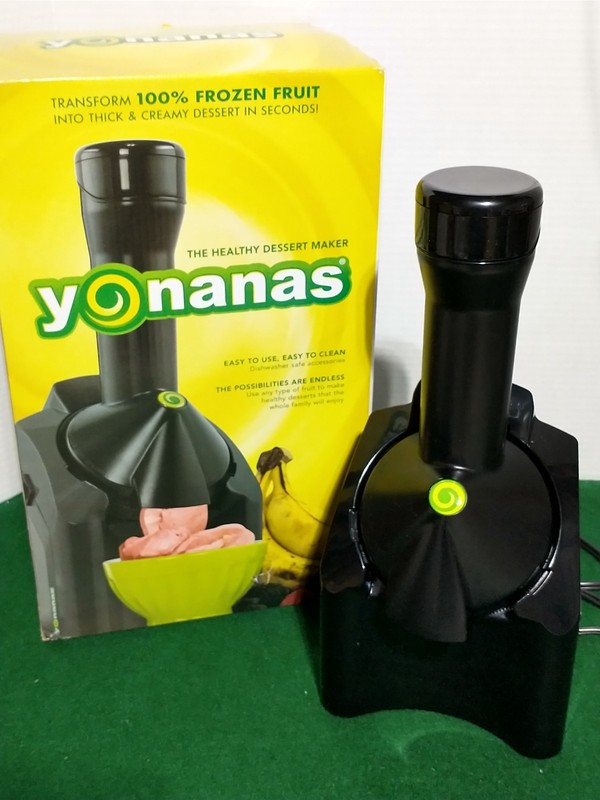 YONANAS FROZEN HEALTHY DESSERT TREAT MAKER- EX. CONDITION