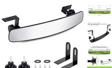 16.5" Golf Cart Rear View Mirror Fits for EZGO, Yamaha, Club Car