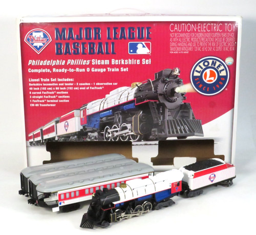 Lionel Nº 7-12004 P.P. Juego de locomotora de vapor y coche de pasajeros Berkshire, calibre O | Condition: Used