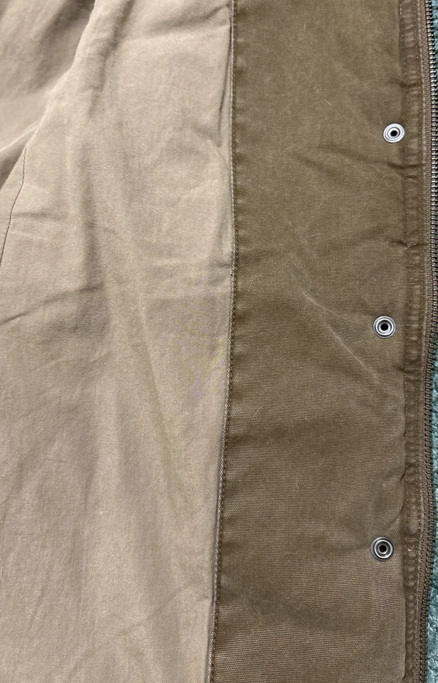 Chaleco acolchado SUNDANCE bronceado para mujer cuello falso X-grande Foto 3 de 4