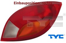 TYC 11-0361-01-2 Heckleuchte rechts Rücklicht Hecklicht Rückleuchte für Ford 
