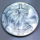 2002 1 oz American Silver Eagle .999 Silver Beautiful Uncirculated Coin