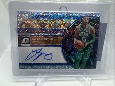 2017-18 Panini Donruss Optic - Fast Break Signatures Jayson Tatum #FB-JTT...