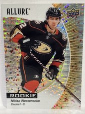 2023-24 Upper Deck Allure-Nikita Nesterenko-Gold Glitter Bomb #84/199 RC
