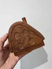 Vintage Wooden Money Box