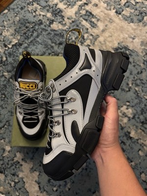 Gucci Flashtrek Sega Reflective Size 9 Worn Lightly Og All | eBay