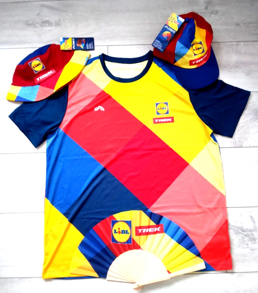 Lot de 4 objet équipe LIDL-TREK Tour de France 2026 goodies collection vélo bike - Photo 1/1