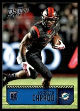 2016 Panini Prestige Leonte Carroo Rookie Miami Dolphins #246