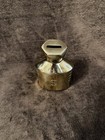 Brass Moneybag Bank Dollar Sign “Cincinnati Bell Public Telephone” Engraving — photo 2
