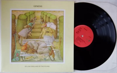 GENESIS Selling England By The Pound LP Vinyl FOC Peter Gabriel Phil Collins TOP
