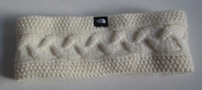 The North Face Women's Cable Minna Earband Vintage White - New