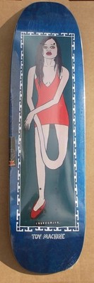 2014 TOY MACHINE ''INSECURITY GIRL'' SKATEBOARD DECK NEW DEAL ED TEMPLETON