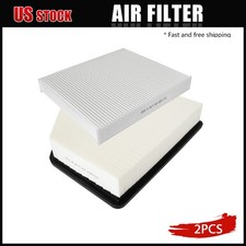 Engine Air Filter And Cabin Air Filter Kit For 2014 Cadillac CTS 3.0L 6.2L
