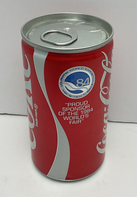1984 Louisiana World s Fair Exposition Empty Coca-Cola Can