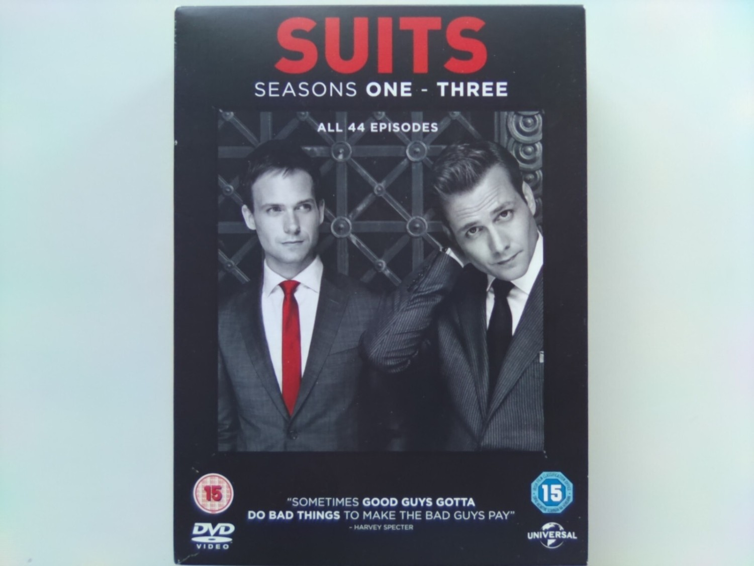 SUITS SEASON 1-3 All 44 episodes DVD (2014) New FREE SHIPPING