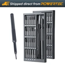 POWERTEC 50-in-1 Precision Screwdriver Set S2 Bits Magnetic Repair Tools