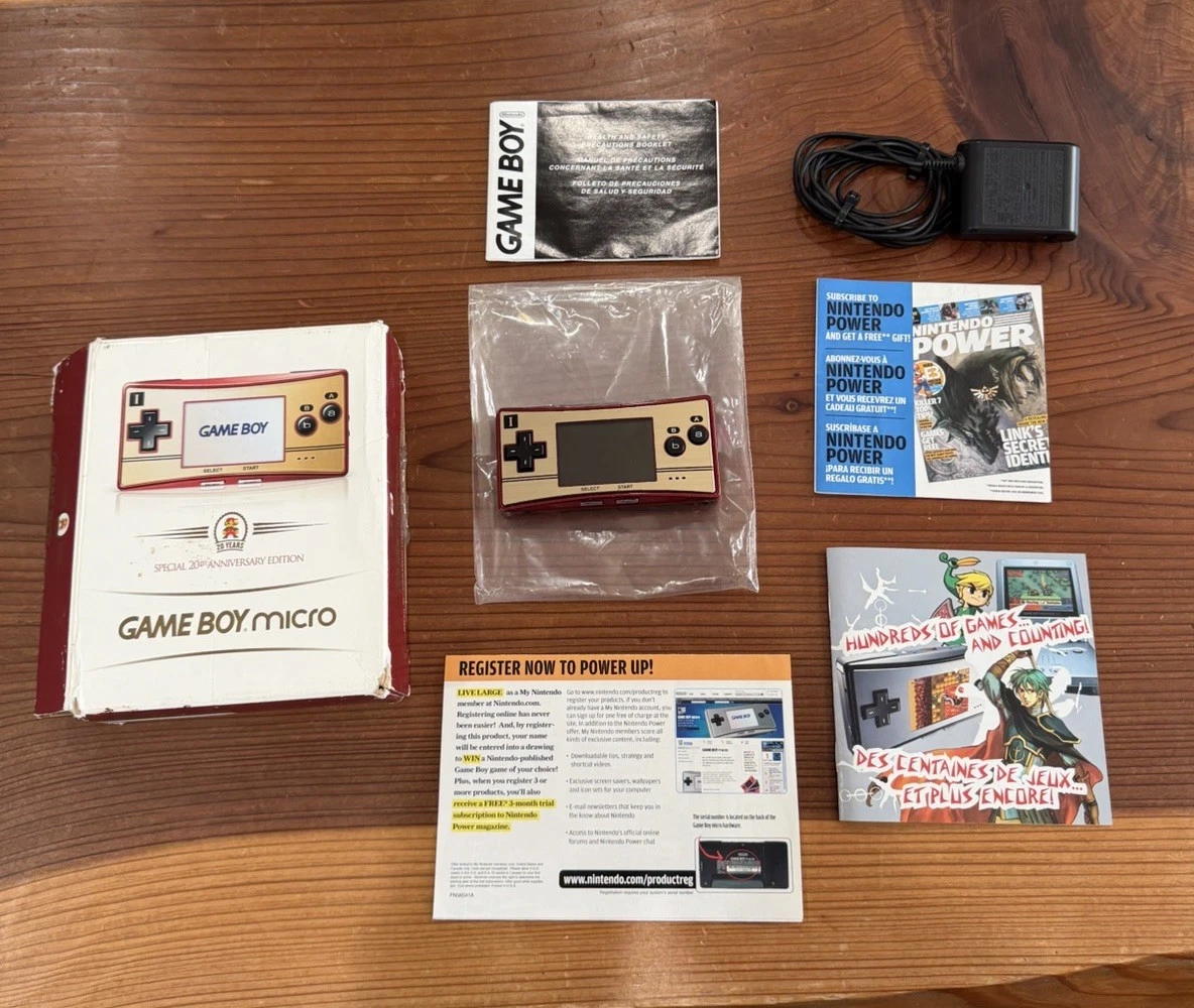 Las mejores ofertas en Nintendo Game Boy Micro consolas de