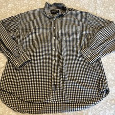 Abercrombie  Fitch Men's Long Sleeve Button Down Cotton Shirt L