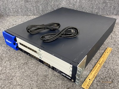Juniper SSG-550M-SH Secure Service Network Gateway w/ 2x PSU +Power Cords