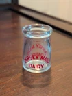Vintage Miniature Jersey Maid Dairy Glass Creamer