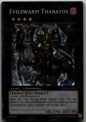 Evilswarm Thanatos Duel Terminal Super Parallel Rare Duel Terminal 7 DT07-EN090