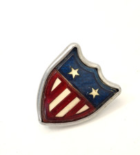 Vtg Kastar Inc New York Shield License Plate Topper Reflector Flag Emblem As-is Vtg Kastar Inc New York Shield License Plate Topper Reflector Flag Emblem As-is