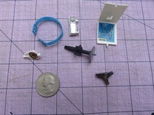 Mattel 1966 Major Matt Mason Man in Space Accessories Lot of 6 Radio Compass Etc