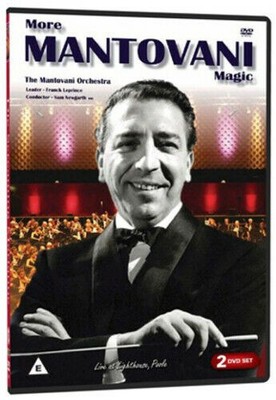 More Mantovani Magic (2010) Mantovani Orchestra 2 discs DVD Region 2 - English