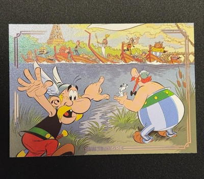 Panini ASTERIX SINE TEMPORE Treasure Box Max! Silver FOIL Card #111