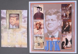 Mayfairstamps Bhutan JFK Mint Souvenir Sheets aaz_44639