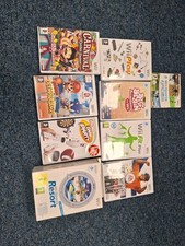 Console Nintendo Wii bianca HD Bundle con scatola e giochi e istruzioni