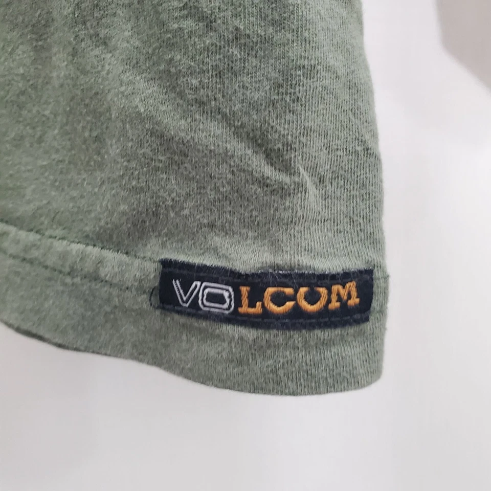 Volcom Unisex Slim Fit Maui Hawaii Olive Short Sleeve Graphic Tee Adult XXL - Image 3 of 4