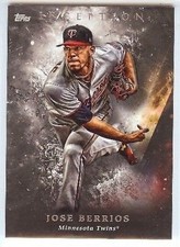 2018 Topps Inception JOSE BERRIOS BASE Card #13 Blue Jays